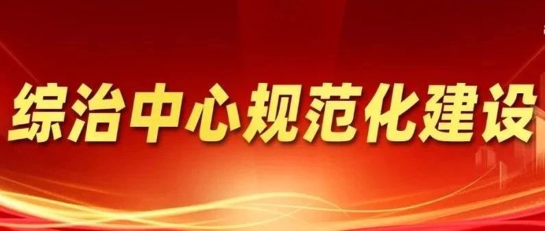 确保群众的每一项诉求都有人办、依法办｜综治中心规范化建设
